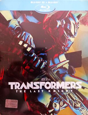 Transformers: The Last Knight (2017) Blu-ray STEELBOOK 3D & 2D - All Region