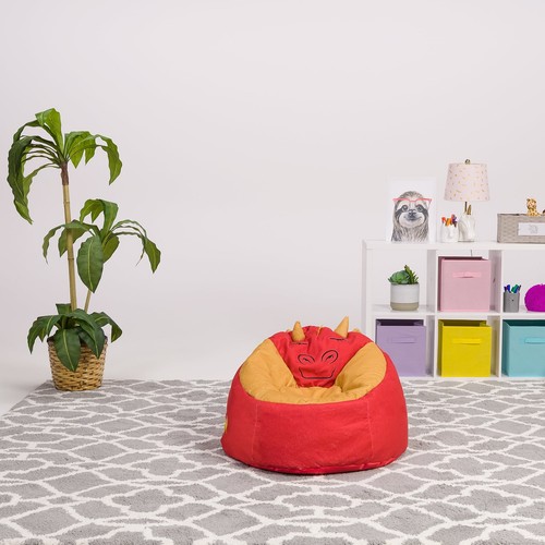 Bean Bag Chair Kids Cute Soft Furry Large Animal Furniture Child Play Lounge Sit - Picture 18 of 140