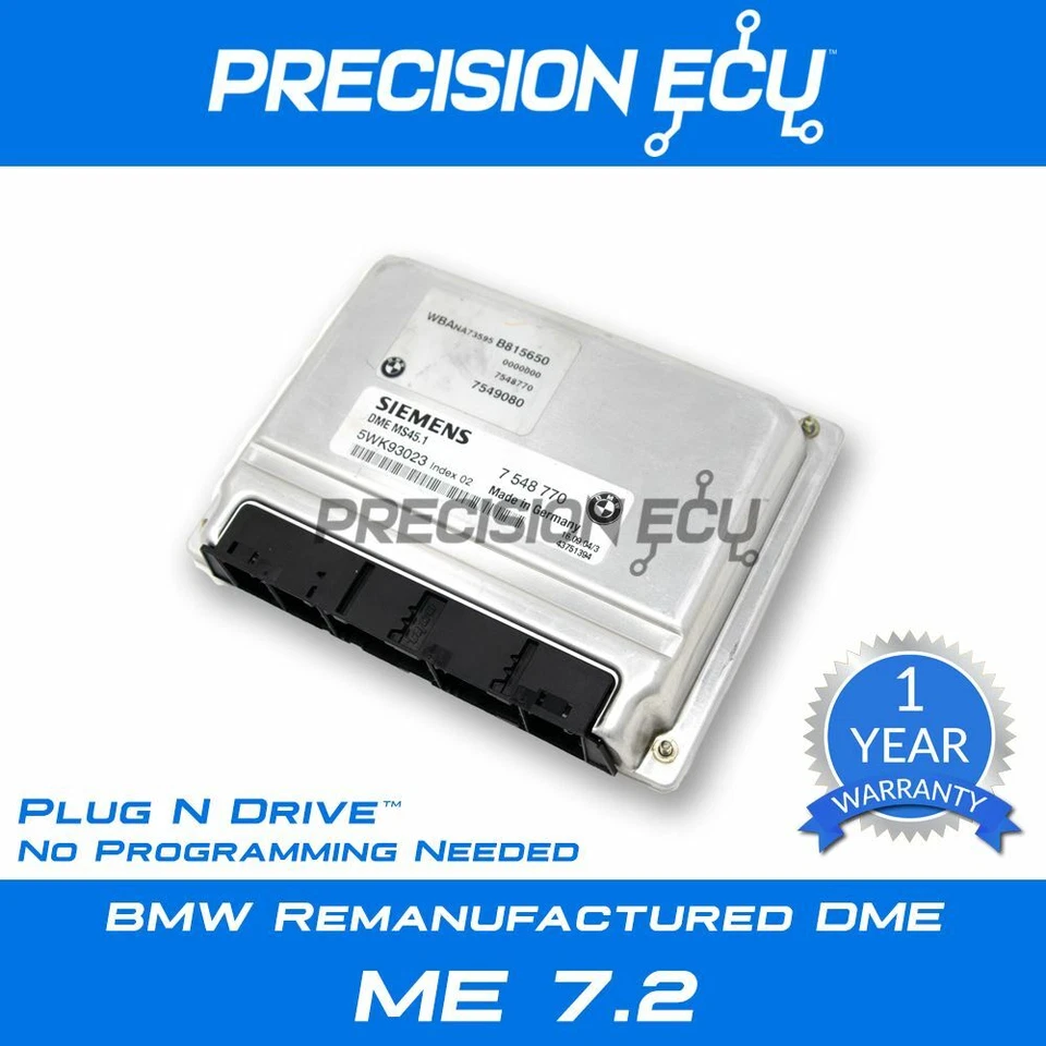 1998-2003 BMW 540i (E39) / ME7.2 / RMFD DME / Plug n' Drive - Imagem 2 de 4