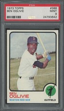 1973 Topps #388 Ben Oglivie PSA 9 (BB02)