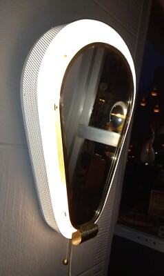 50er SPIEGEL beleuchtet 60er rockabilly retro vintage illuminated backlit mirror