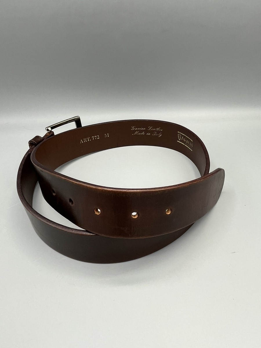 Brown Araldi Italian Italy Saddle Leather 1.3