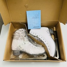 NWB Bladerunner Aurora Women's Ice Skates Figure Skating White/Silver Size 8 US