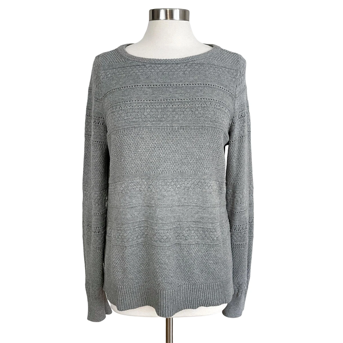 Loft stitched sleeve best sale sweater