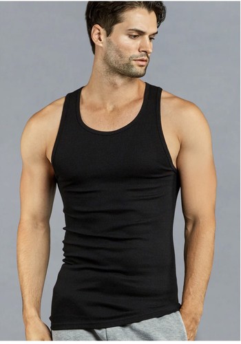 Knocker A Shirt Undershirt Men 100% Cotton Ribbed NEW 3 6 12 Pack - Picture 7 of 7