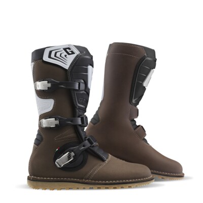 Gaerne Balance Pro-Tech Brown Trials Boots   Premium Italian Craftsmanship