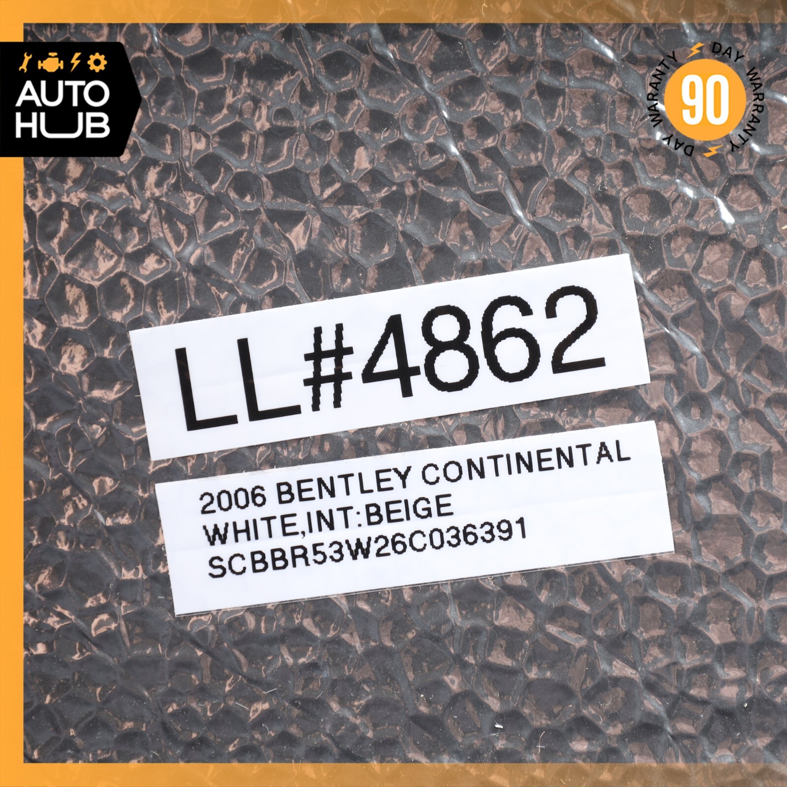 03-12 Bentley Continental Flying Spur Front Left or Right Door Sound Speaker OEM