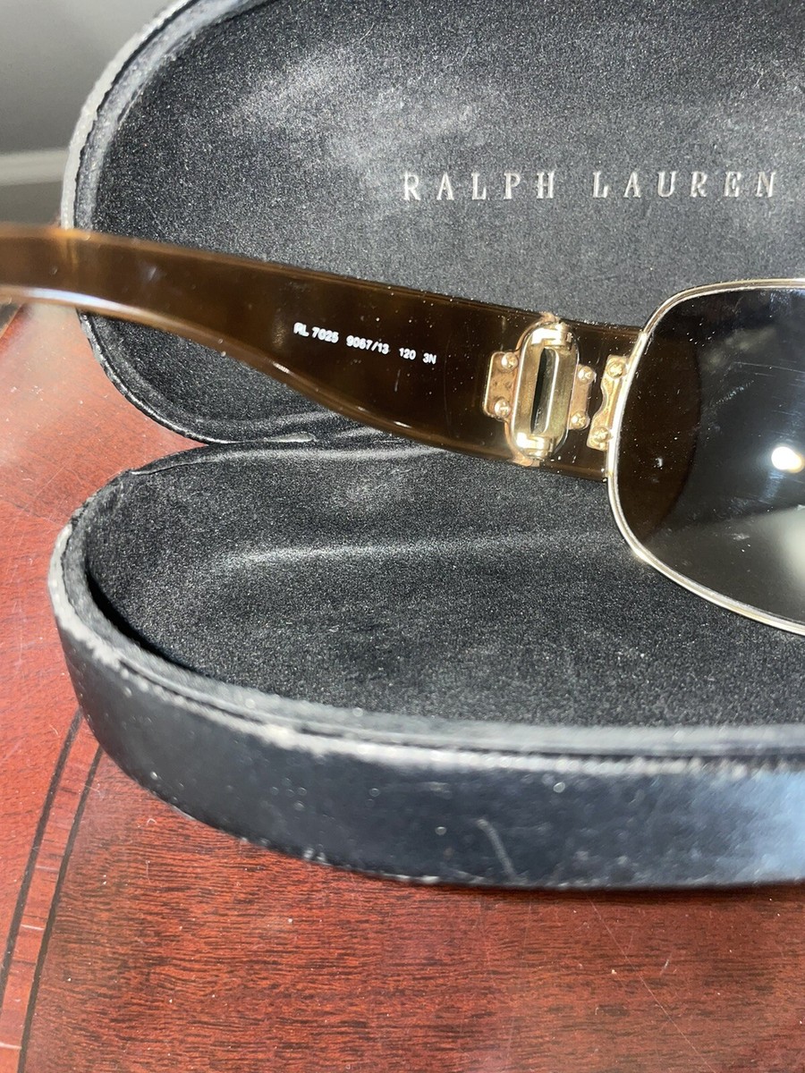 ORIGINAL RALPH LAUREN SHIELD SUNGLASSES RL 7025 9067/13 120 3N W