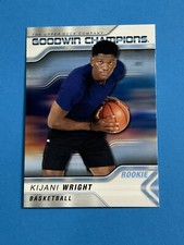 2023 Upper Deck Goodwin Champions Kijani Wright Rookie #17 Basketball RC (Q)