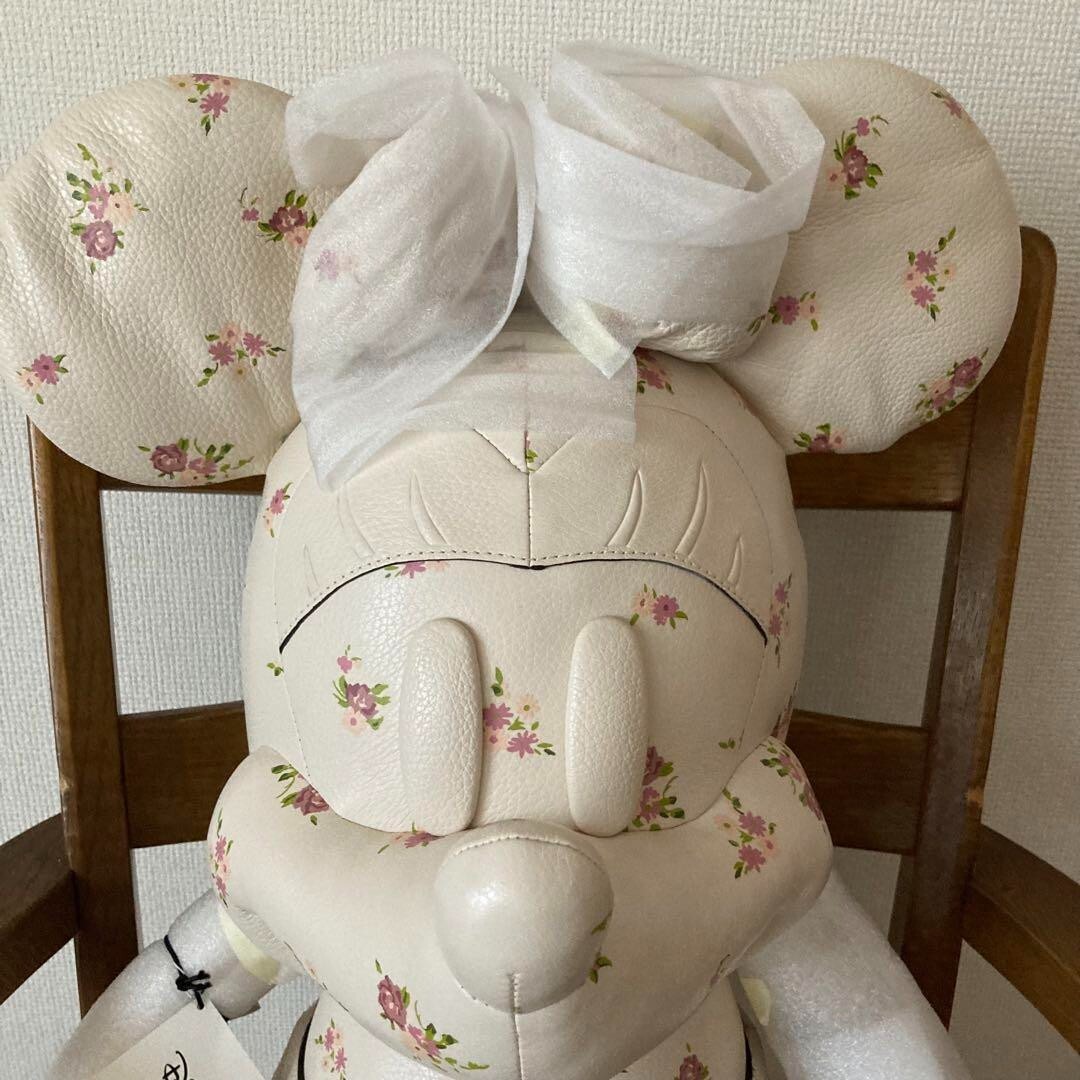 Coach X Disney ミニーマウス ドール レザー 花柄 限定品 新品 Coach X Disney Minnie Mouse Doll Plush Flowers Leather | eBay