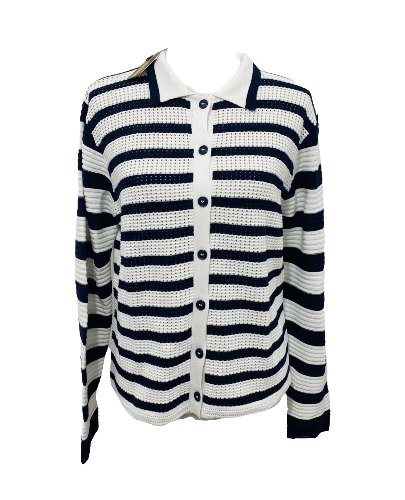 Joseph A Cardigan Striped Sweaters for Women