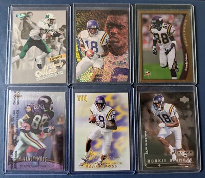 Randy Moss Rookie Cards 1998 Minnesota Vikings Marshall NFL | Pick Your Cards