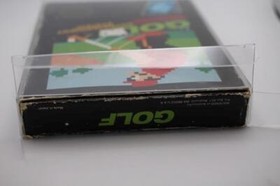 GOLF BLACK LABEL  Nintendo NES BOX Set IB PROTECTOR TESTED RARE