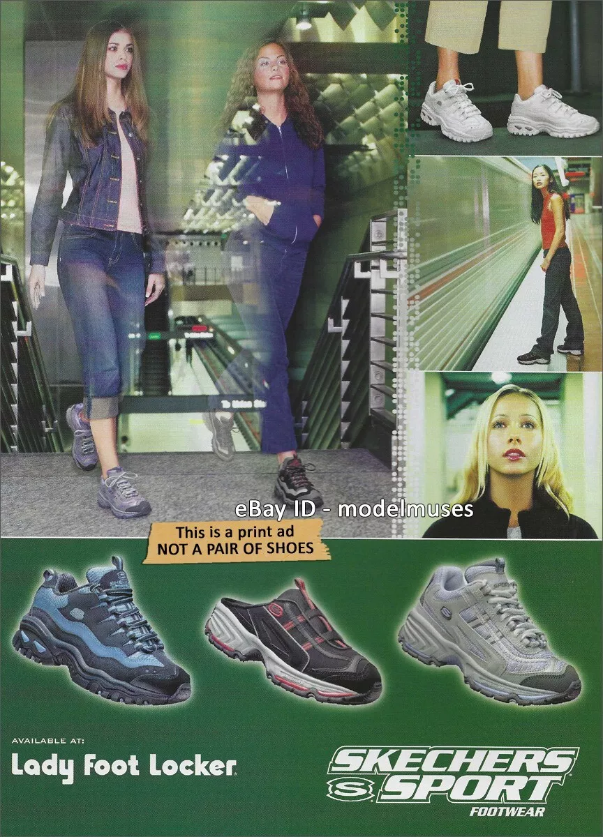 $2.00 PRINT AD - vintage SKECHERS SPORT Footwear Fall 2000 1-Page