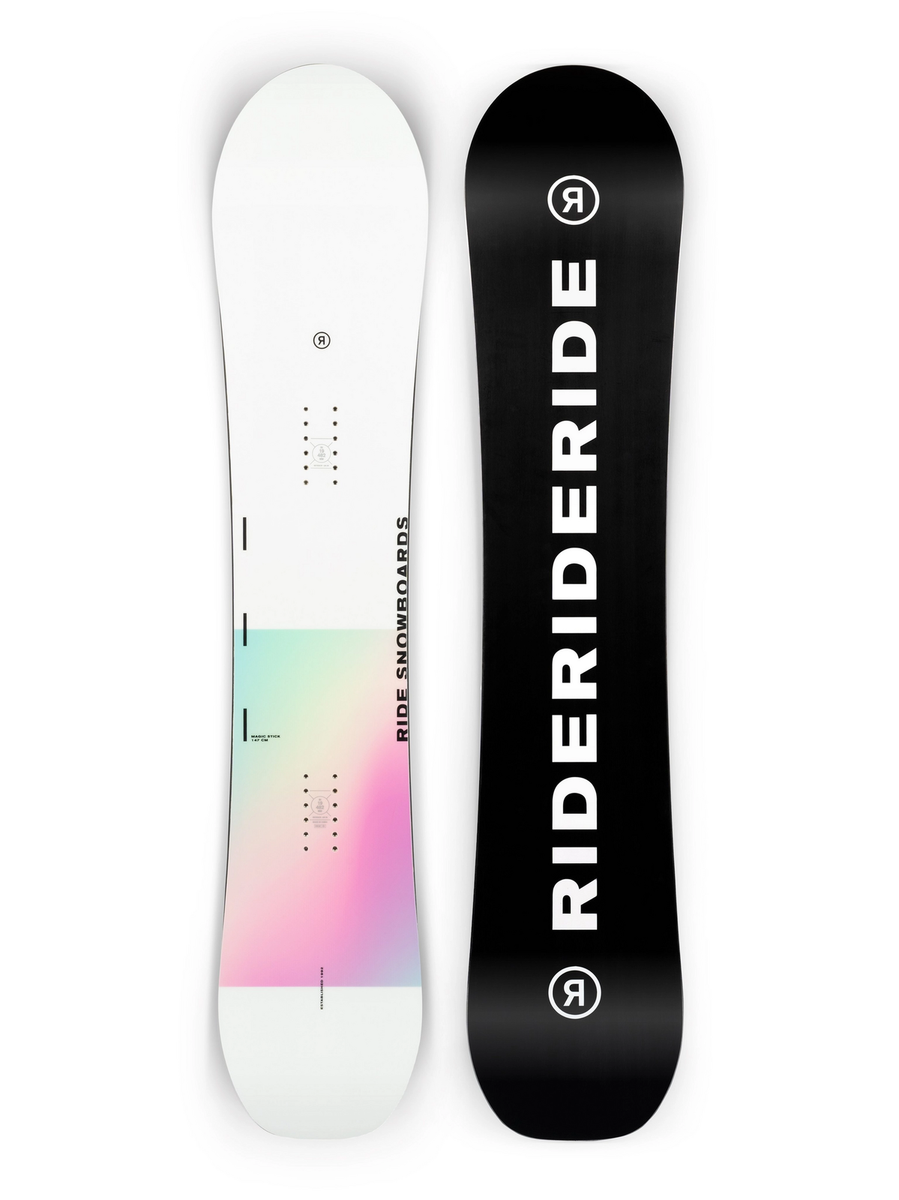 Ride Magic Stick Snowboard Womens White Black 147 | eBay 