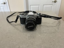 Vintage Canon AT-1 Silver SLR 35mmFilm Camera w/ 50mm 1.4 SSC Lens