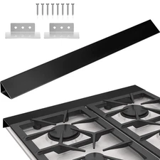 30 Inch Slide in Range Rear Filler Kit, Large Stove Gap Cover, Cooktop Trim K...
