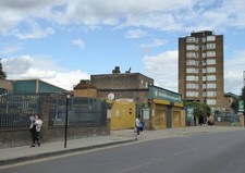 Photo 6x4 Travis Perkins Builders Merchants Hackney  c2017