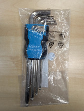 NEU & OVP -Hazet 2105LG/9H Innen-Sechskant Winkelschraubendreher-Set 1.5mm-10mm