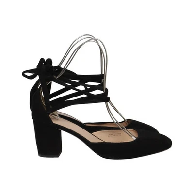 J.Crew, Sandaletten, Größe: 41 1/2, Schwarz, Leder, Damen, 7 #sHu - Bild 1 von 4