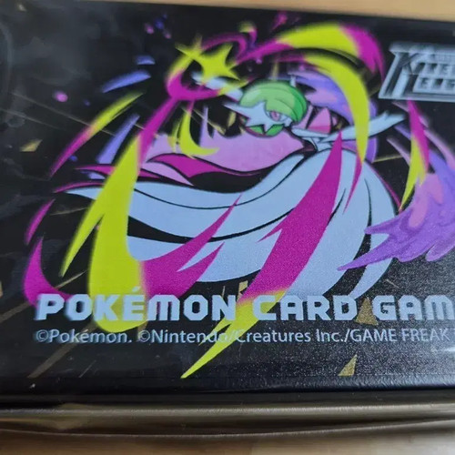 Pokemon Mega Gardevoir Tin Case Unopened Collectible Card Storage