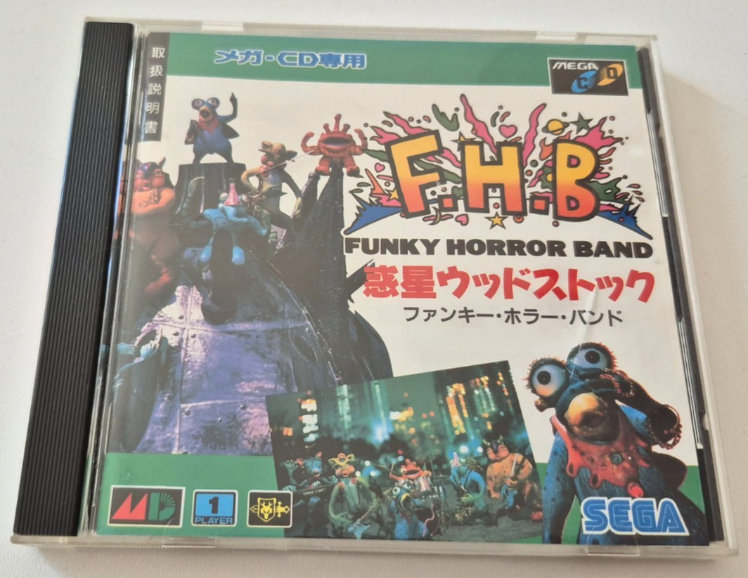 Funky Horror Band - Sega Mega-CD - NTSC-JAPAN - Complet