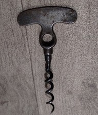 Vintage Metal Corkscrew Unmarked Believed To Be Lund