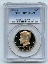 1977-S 50C PR69 Deep Cameo PCGS, PR69 - PCGS Auction Prices