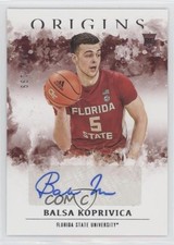 2021 Panini Chronicles Draft Picks Origins Rookie /199 Balsa Koprivica Auto 0r2f