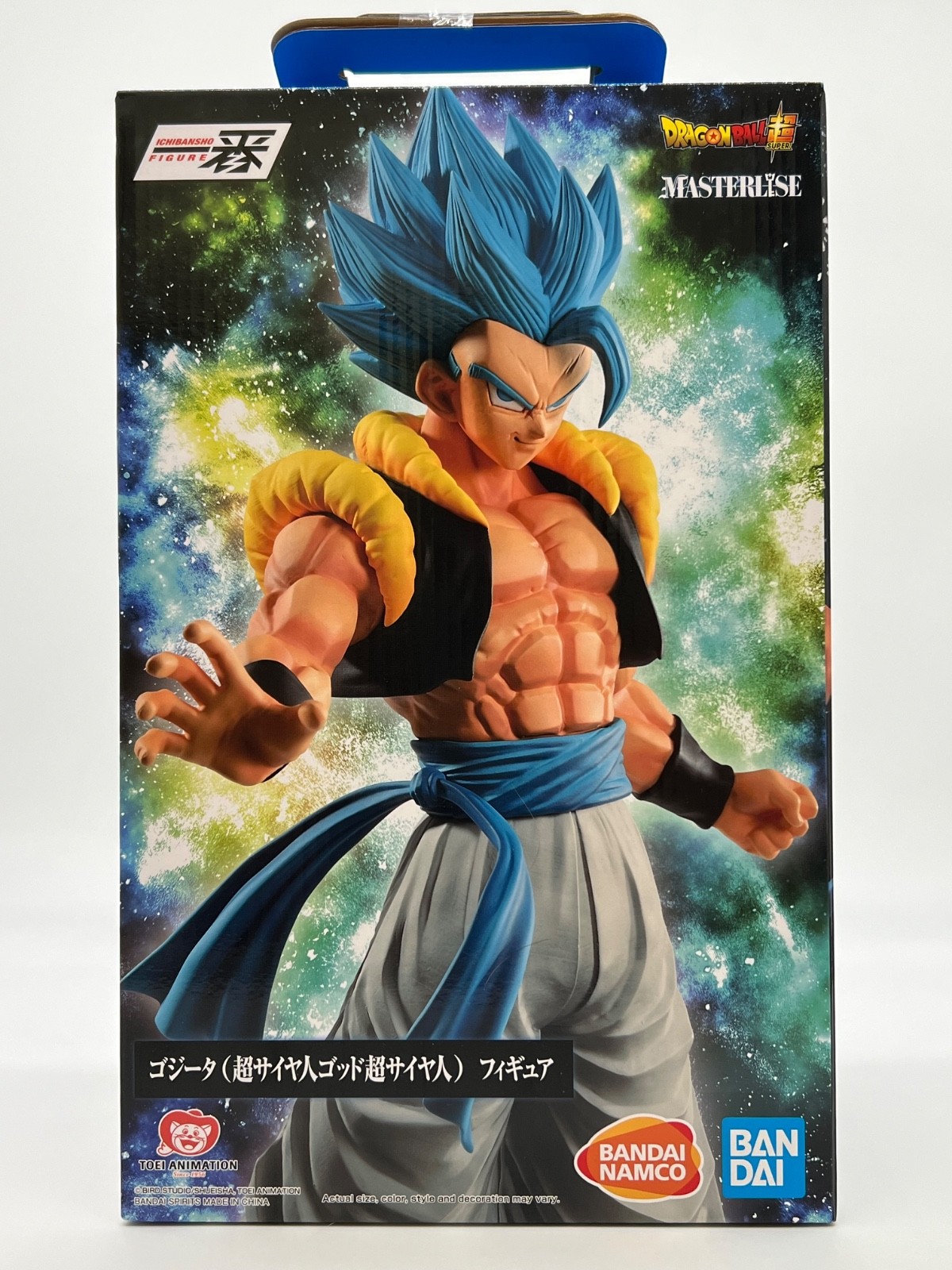 Dragon Ball Super Saiyan God Gogeta Figure Bandai Ichiban Masterlise New