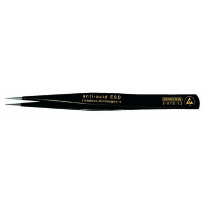 Bernstein Tools for Electronics 5-078-13  SMD-Pinzette  PSF SA-ESD Meißel 130 mm