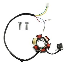 6 Coil 5 Wire GY6 Stator Magneto, , 6 Coil Pole Magneto Stator for GY6 50cc