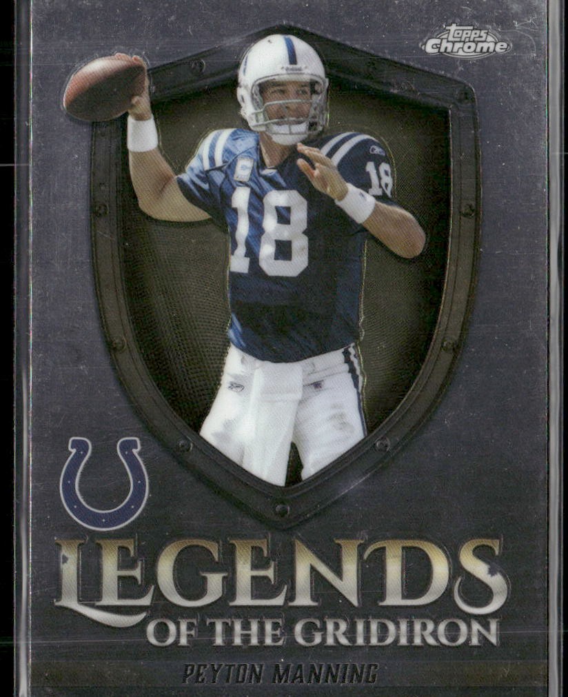 2025 Topps Chrome #LOG-10 Peyton Manning Legends of the Gridiron