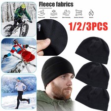 Men Military Tactical Skull Cap Thermal Warm Fleece Windproof Ski Beanie Hats