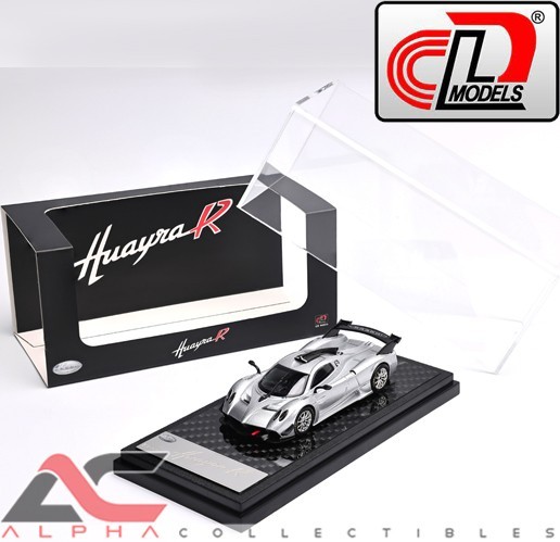 LCD MODELS LCD64028 1:64 PAGANI HUAYRA R (SILVER) SUPERCAR DIECAST