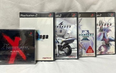 Xenogears Xenosaga I II III Reloaded Trilogy Lot 5 Set Namco PS PS2 Japan Spiele