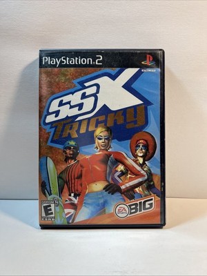 SSX Tricky (Sony PlayStation 2, 2001) PS2 W/ Manual