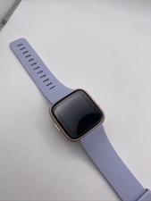 Fitbit Versa FB504 Pink Band Heart  Activity Tracker Watch 7 1/4 NO CHARGER