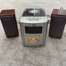 JVC  Ultra Compact Component System FS 8000 Tested And Works New Cords Included