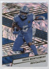 2025 Panini Revolution Fractal /99 David Montgomery #105 07qd