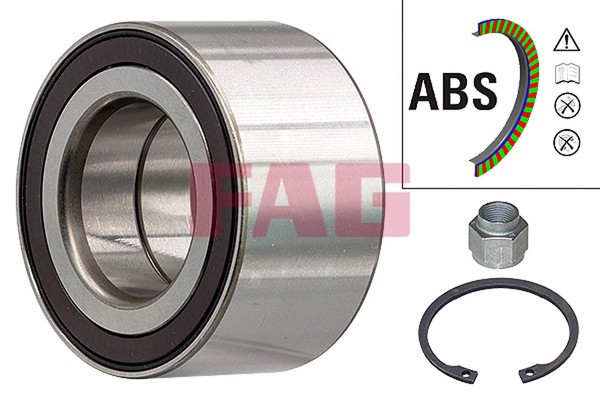 Radlagersatz Schaeffler FAG 713 6507 00 FüR Opel Corsa P2JO Mhev Turbo Hybrid 2-image