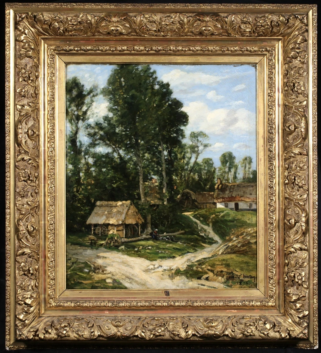 【French Vintage Oil Painting】　油絵　フランス French Oil Painting for sale | eBay