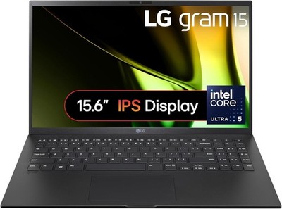 LG gram 15 15Z90S-G 15,6'' Ultra-Light AI Laptop Intel Core Ultra 5, 8GB, 512GB