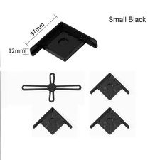 5 Stück/Set Kunststoff Anti-Rutsch Stoßfest Aquarium Eckenschutz Kleber Kostenlos P