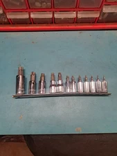 SK PROFESSIONAL TOOLS 84232 Skt Bt St, Stl, StSz 1/4 in, DrSz 1/4 in 20K348