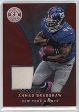 2012 Totally Certified Materials Platinum Red 84/199 Ahmad Bradshaw #87 s3g