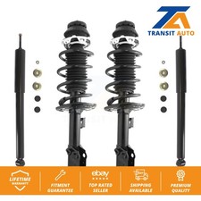Front Rear Complete Shocks Strut & Coil Spring Mount Kit For 2007-2008 Honda Fit