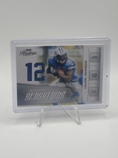 Calvin Johnson #15 2009 Playoff Prestige TD Sensations Detroit Lions Card