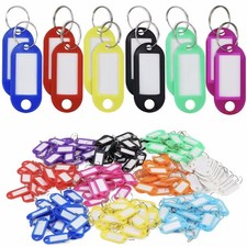 SCHLÜSSELANHÄNGER ZUM BESCHRIFTEN SCHLÜSSEL ANHÄNGER SCHWARZ ETIKETTEN SCHILD