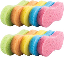 20 Pack Car Wash Sponges Multi-Functional Sponge Multi-Color Cleaning Sponges wi
